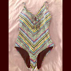 Lucky Brand Arabian Nights one piece swimsuit
